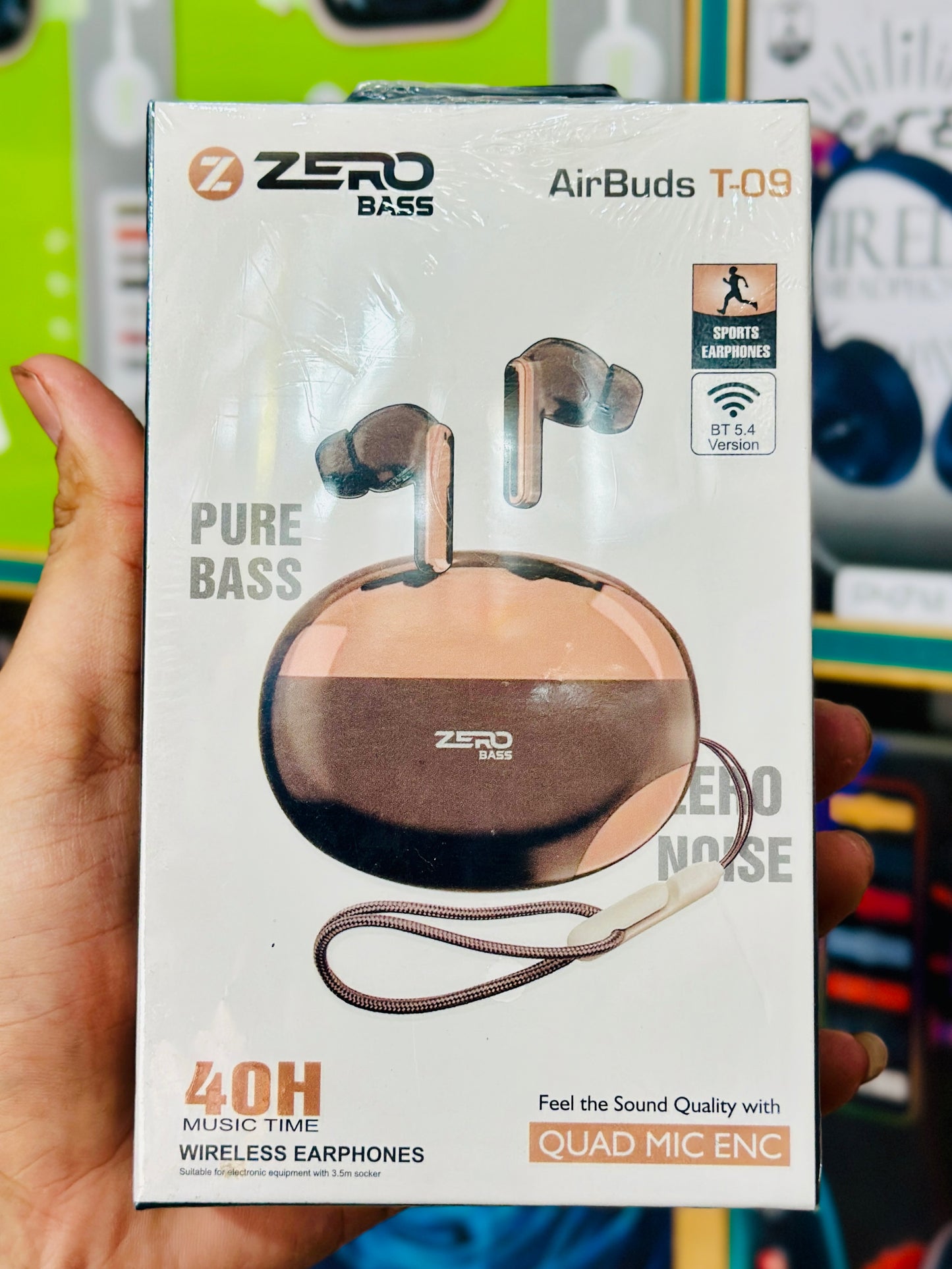 Zero Airbuds A34 True Wireless Earbuds – Premium Sound & Smart Touch Controls