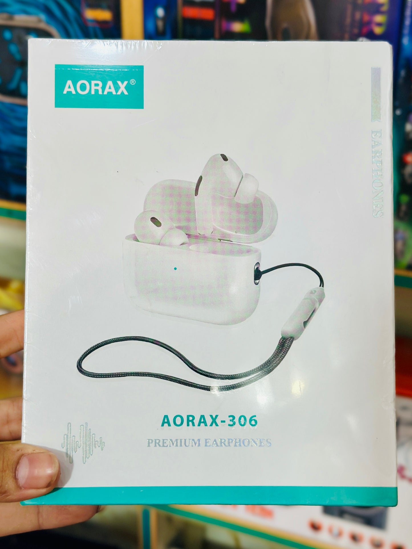 Aorax 306 Premium Wireless Earbuds – 3rd Gen TWS Audio with Rich Bass