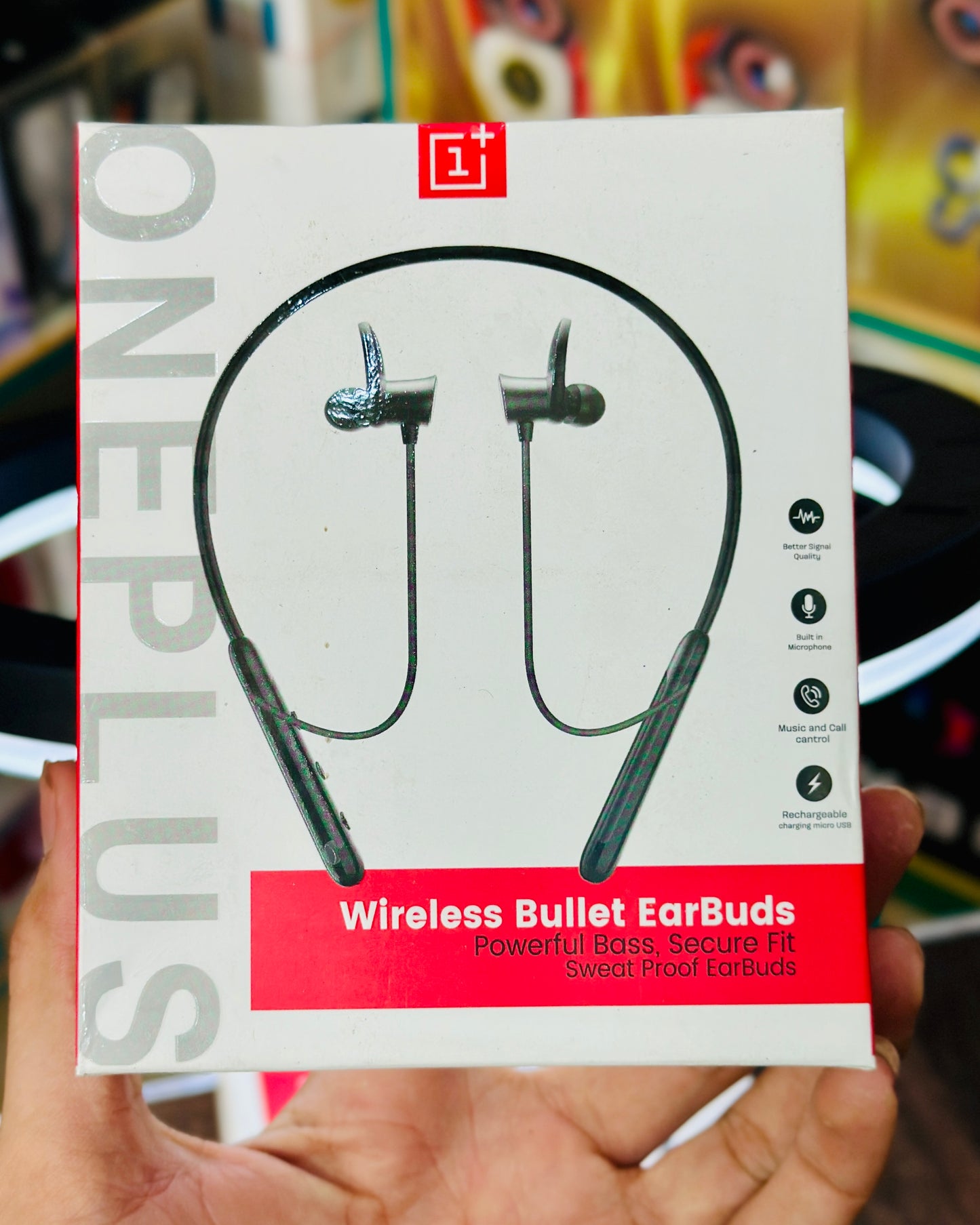 Wireless Bullet Neckband – Ultra-Fast Charging Bluetooth Earphones with Magnetic Buds