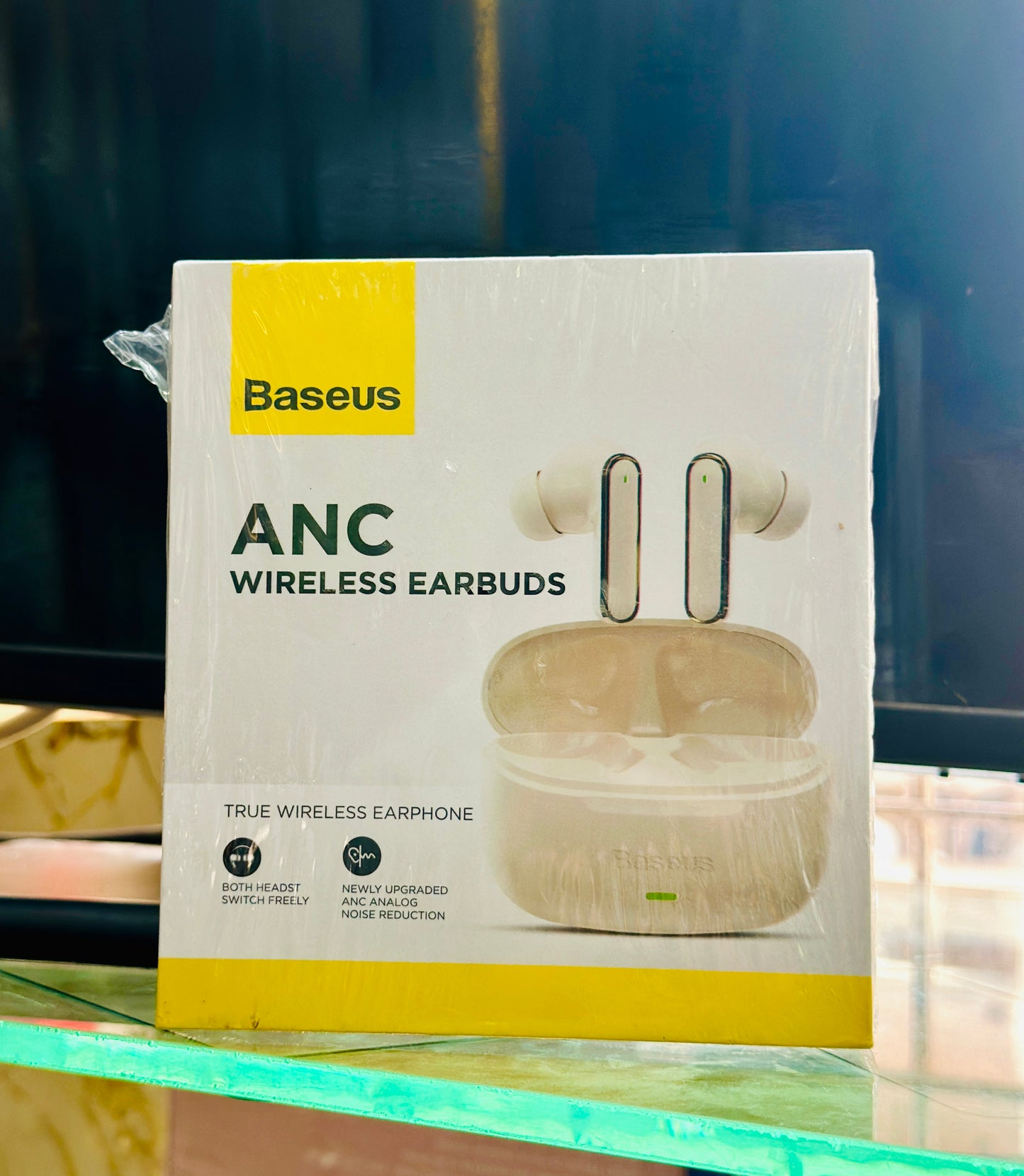Baseus True Wireless Earbuds – Bluetooth 5.3 Mini Earphones with Deep Bass, 25H Playtime & Low Latency