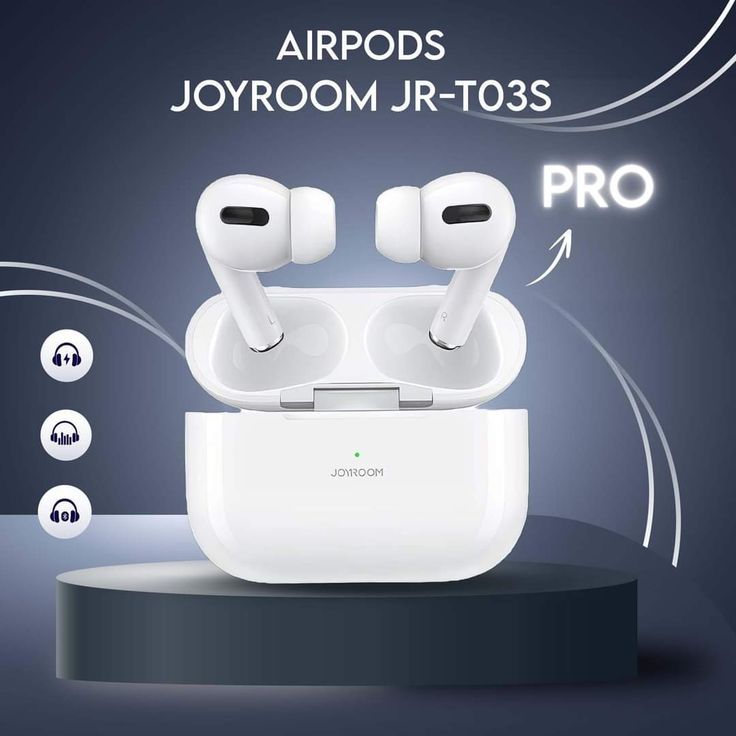 Joyroom JR-T03S – True Wireless Bluetooth Earbuds with Deep Bass & HD Sound