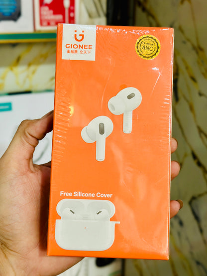Gionee Original TWS Wireless Earbuds – Bluetooth 5.4 Premium Sound AirPods, Deep Bass Touch Control Headphones with Portable Charging Case & Built-in Mic for Android/iOS