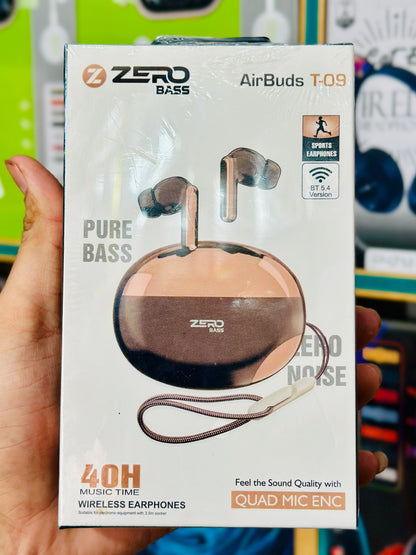 Zero Airbuds A34 True Wireless Earbuds – Premium Sound & Smart Touch Controls