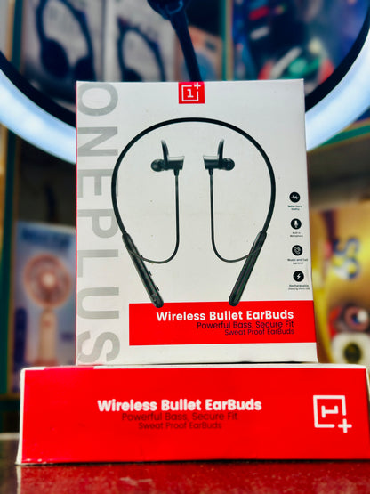 Wireless Bullet Neckband – Ultra-Fast Charging Bluetooth Earphones with Magnetic Buds