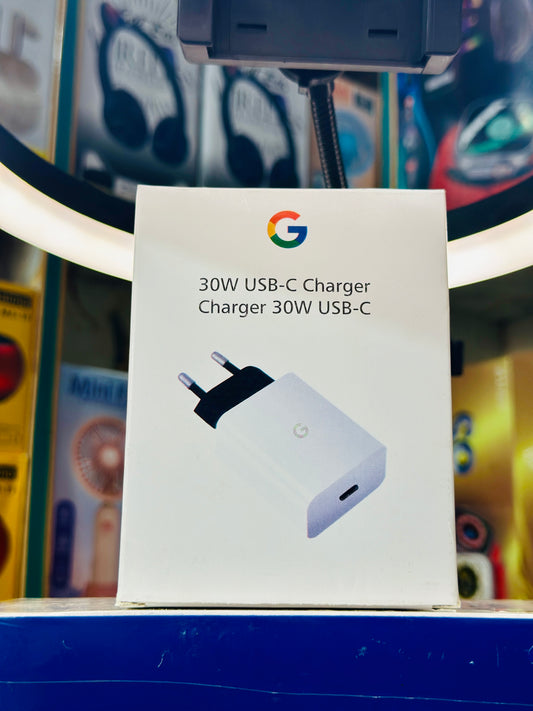 Google Original 30W USB-C PD Power Adapter (Bulk/Retail Pack)