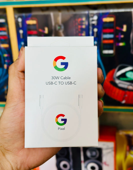 Google Pixel 30W USB-C to USB-C PD Cable – High-Quality 1M Replacement Cord