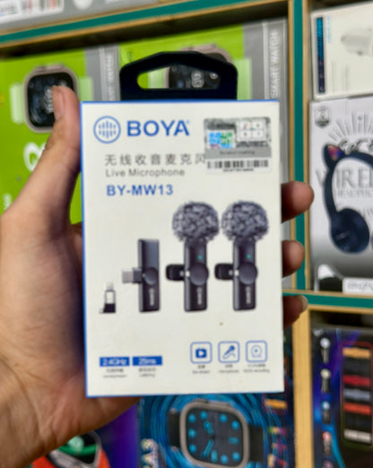 Original Boya BY-M1 Lavalier Collar Microphone – Crystal-Clear Audio for YouTube & Vlogging