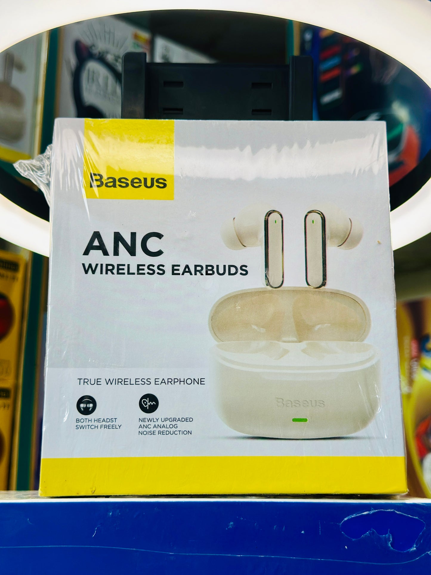 Baseus True Wireless Earbuds – Bluetooth 5.3 Mini Earphones with Deep Bass, 25H Playtime & Low Latency