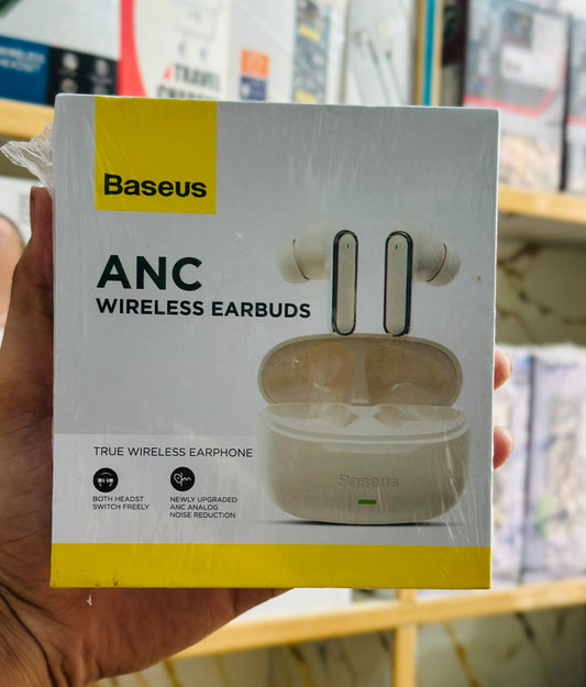 Baseus True Wireless Earbuds – Bluetooth 5.3 Mini Earphones with Deep Bass, 25H Playtime & Low Latency