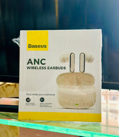 Baseus True Wireless Earbuds – Bluetooth 5.3 Mini Earphones with Deep Bass, 25H Playtime & Low Latency