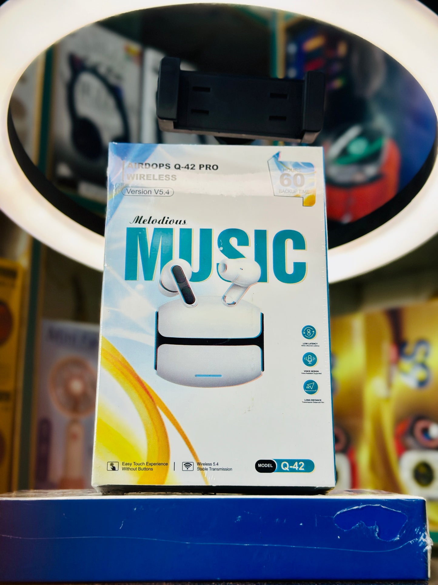 AirPods Q42 Pro TWS Wireless Earbuds – Premium Bluetooth 5.3 Earphones with Smart Touch Control & Deep Bass