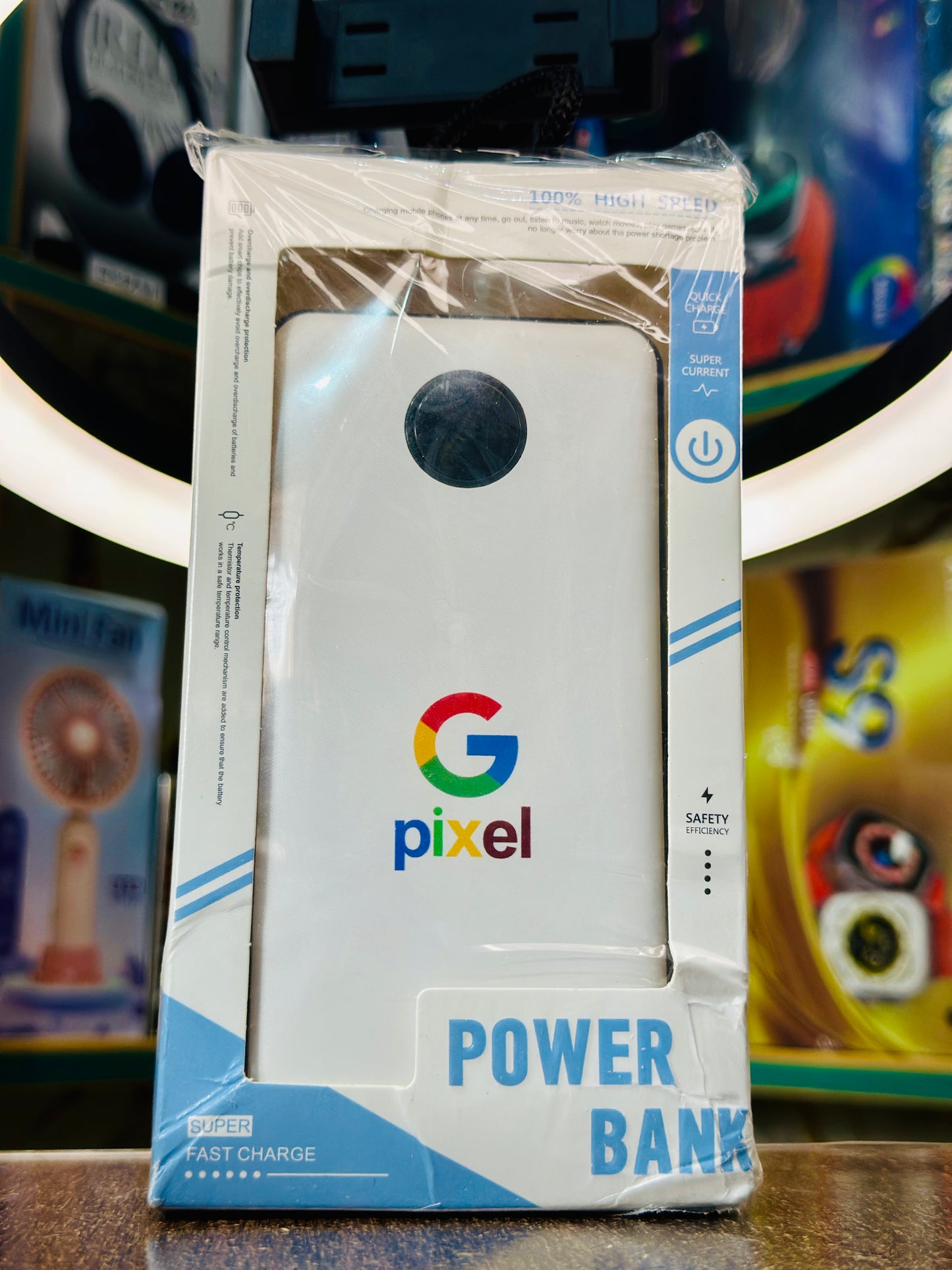 Google Pixel Compatible 22.5W Fast Charging Power Bank – 20000mAh High-Capacity Portable Charger with USB-C Power Delivery